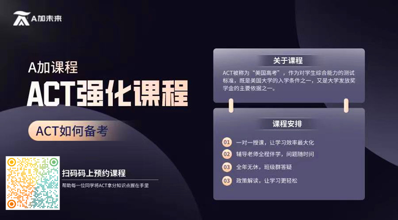ACT強(qiáng)化課程